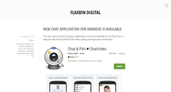 Desktop Screenshot of flaxbin.com