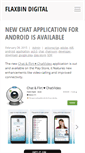 Mobile Screenshot of flaxbin.com